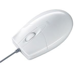 サンワサプライ ブルーLED有線マウス（ホワイト） MA-BL2UPW