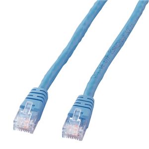 サンワサプライ エンハンスドカテゴリ6LANケーブル（ライトブルー・5m） KB-T6EPK-05LB