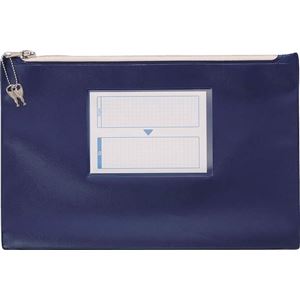 カギ付ファスナーケース FC-A4L 青