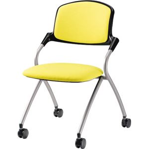 ミーティング用チェアー No.1910FG ペールイエロー