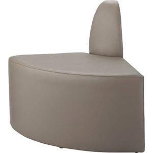 ロビー用チェアー LC-7115S ダークブラウン