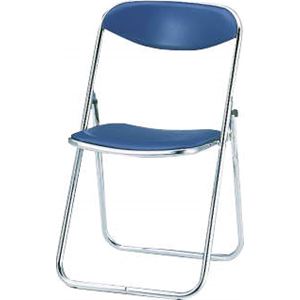 折りたたみイス No.323P ブルー