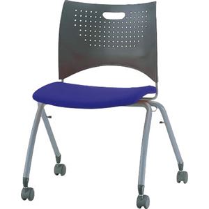 ミーティング用チェアー No.1210F プラネットブルー