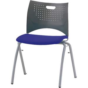 ミーティング用チェアー No.1215F プラネットブルー