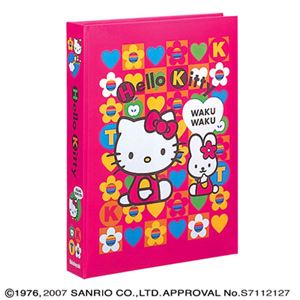 ナカバヤシ(株) ポケツトアルバム300EX/ハローキテイ/レインボー 【ハローキティ 1PLポケットアルバム】