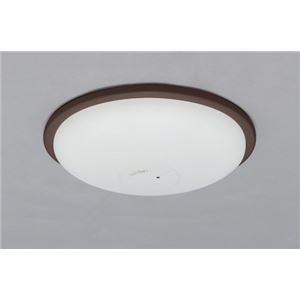 LEDシーリングライト 調光PP枠有(Wシリーズ)(ダークブラウン) (3800lm調光) CL8N-W1-M