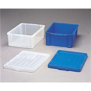 BOXコンテナ B-43 ／ BOXコンテナ用フタC-43 （ブルー／フタ） C-43