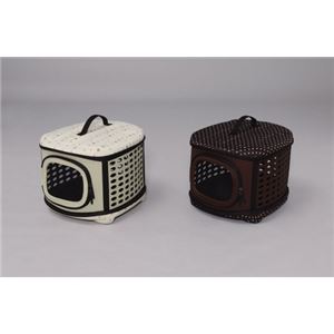 折りたたみペットキャリー OPC-370 ブラウンOPC-370