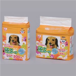 ソープフローラル香り付クリーンペットシーツ レギュラー （200枚）NS-200F