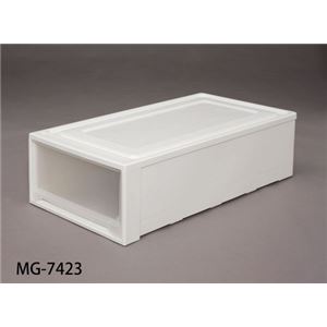 ロングチェスト ホワイト/クリア MG-7430