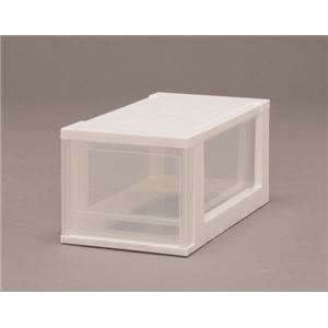 ストックチェスト ホワイト／クリア OCH-S