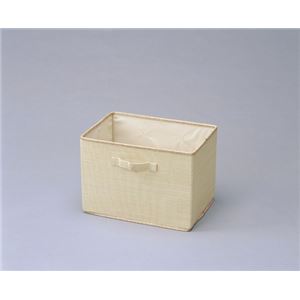 ラタン調ボックス ベージュ RB-38CB