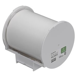 キングジム 「テプラ」Grand用テープカートリッジ 100mm幅 WL100G 緑 1巻