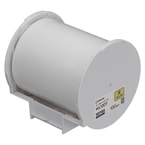キングジム 「テプラ」Grand用テープカートリッジ 100mm幅 WL100Y 黄 1巻