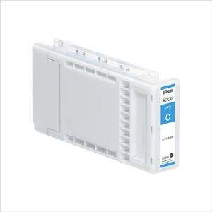 エプソン Sure Color 大判インクジェットプリンタ 専用インクカートリッジ SC1C35 【インク色：シアン 350ml】 1個