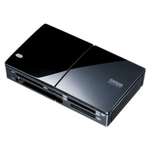 サンワサプライ USB3.0 カードリーダー ADR-ML33U3BK 1個