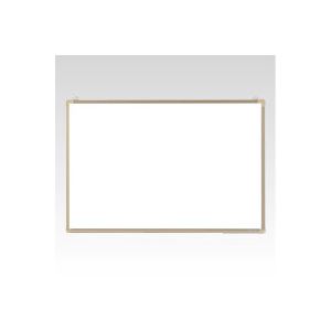 クラウン ホワイトボード壁掛 リバーホーロー製・アルミ枠 横型 CR-WB15 1枚