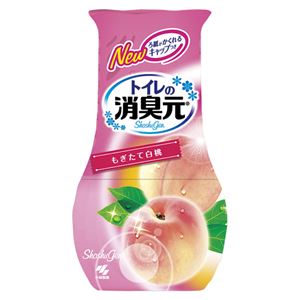 小林製薬 トイレの消臭元 トイレの消臭元 もぎたて白桃 1個