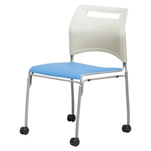 スフィーダキャスターチェア SFIDA-C1 SFIDA-C1(BL) ブルー 1脚