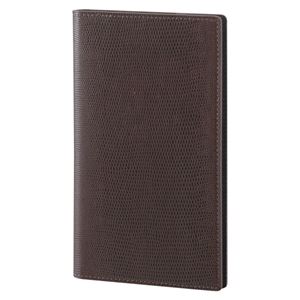 レイメイ藤井 ツァイトベクター 名刺ファイル 120名用（ヨコ入れタイプ） ZVM121E ダークブラウン 1冊