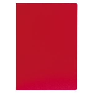 セキセイ クリップファイル〈ダブル〉発泡美人 A4判タテ型 FB-2036-20 レッド 1枚