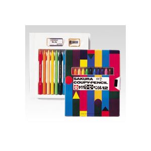 サクラクレパス クーピーペンシル ソフトケース入 FY12R1 1セット
