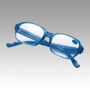 西敬 老眼鏡セット S-105M 青 1個