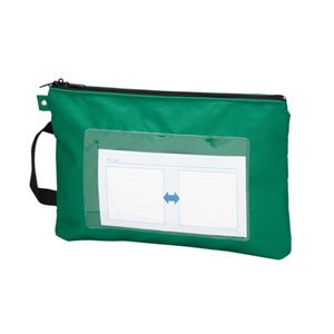 クラウン メールバッグ A4短辺取っ手付 CR-ME04-G グリーン 1個