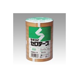 セキスイ セキスイセロテープ[R] No.252 （大巻）巻芯径76mm・長70m巻 C252X13 10巻