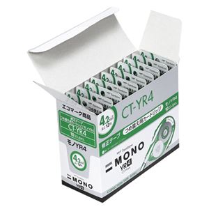 トンボ鉛筆 修正テープモノYX カートリッジ 10個入 CT-YR4×10 10個