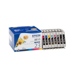 エプソン インクジェットカートリッジ IC8CL23 【インク色：8色パック】 1セット