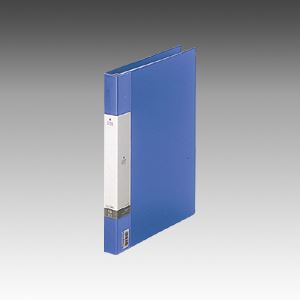 リヒトラブ リクエスト・クリヤーブック A4判タテ型（15ポケット）・30穴 G3801-8 青 1冊