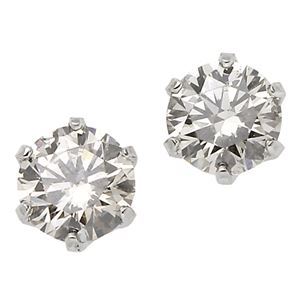 プラチナPT900 天然ダイヤモンドピアス 0.3CT 天然のダイヤモンドは厳選した素材と輝き