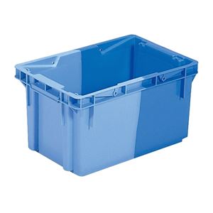 SNコンテナー B#17（底面足無） ブルー／ライトブルー