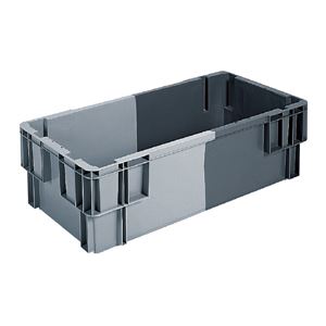 SNコンテナー B#160（孔無） グレー／ライトグレー