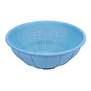 大型ザル ライトブルー