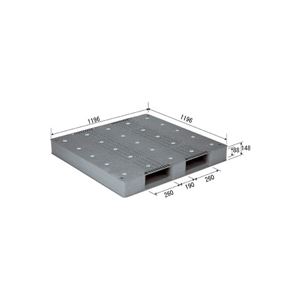 パレット D-1212-2 (PP) グレー