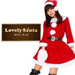 【クリスマスコスプレ】Peach×Peach レディース ラブリーサンタ ワンピース