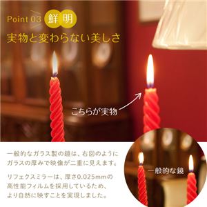 プロ仕様！割れない鏡 【REFEX】リフェクス 姿見 壁掛け対応スタンドミラー W30cm×150cm シャンパンゴールド色 NRM-3／SG 【日本製】