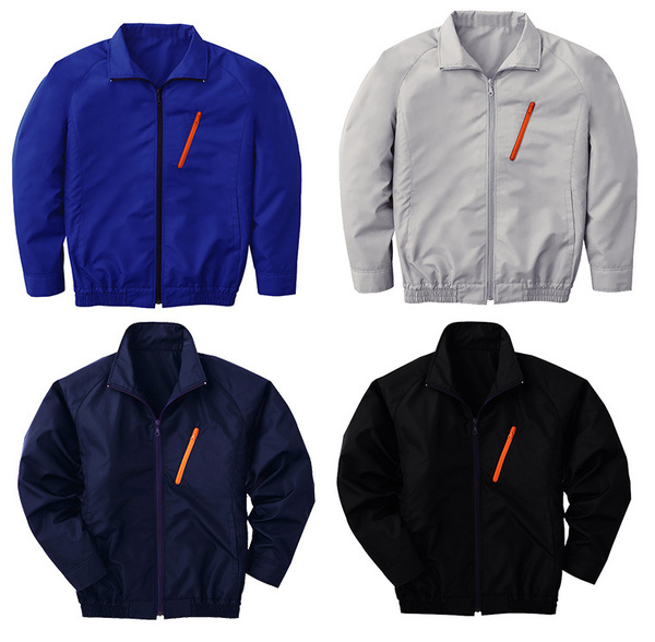 ファン付き作業着 空調服 シルバー
