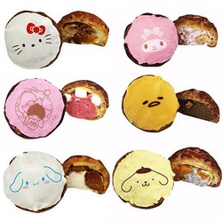 「ハローキティやキキララ、ぐでたまなど全7種類のサンリオシュークリームが限定発売」の画像検索結果