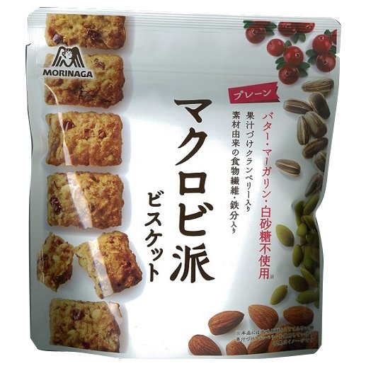 森永 マクロビ派ビスケット プレーン 100g