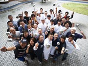 天王寺で慈善イベント「立ちあカーレー」－関西の飲食店70店超が集結