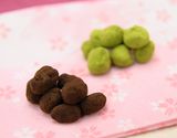 チョコ仕上げの甘納豆－赤坂の老舗和菓子店にバレンタイン限定商品