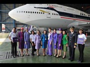 タイ航空、就航当時と同じ塗装のレトロ機復活－50周年記念で