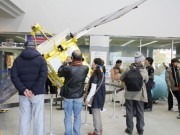 千葉県現代産業科学館で「はやぶさ」帰還カプセルの実物展示