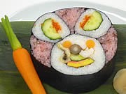 今年の干支「ウサギ」モチーフの恵方巻き、ホテルオークラに登場