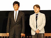 映画「アンダルシア 女神の報復」監督、織田裕二さんらが来福