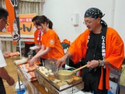「B-1グランプリ」出展3団体が大会に向けて壮行会－試食会も