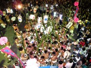 姫路で「提灯祭り」始まる－「チョーサー」の掛け声に大歓声